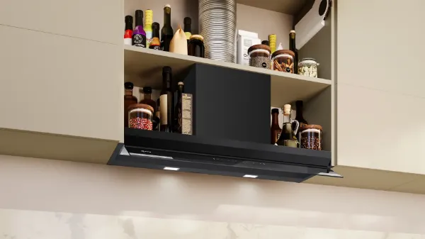 Neff D98XET2S0B Integrated Design Hood in Matt black 