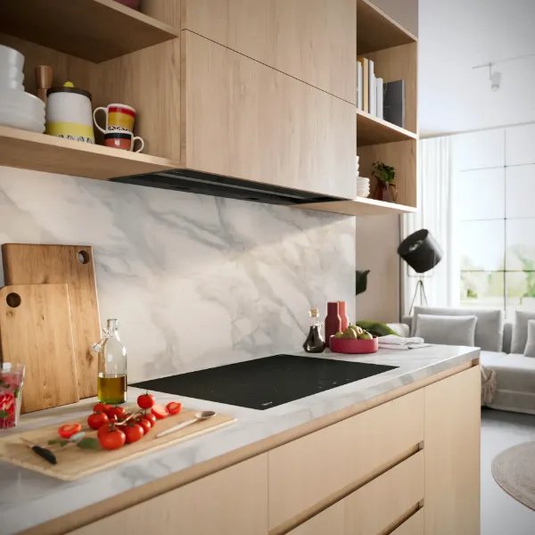 Neff D98XET2S0B Integrated Design Hood in Matt black 