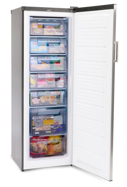 RL340ES Tall Larder Fridge – Silver_open