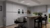 Faber Heaven Soft A90 Matt White Ceiling Hood_installed