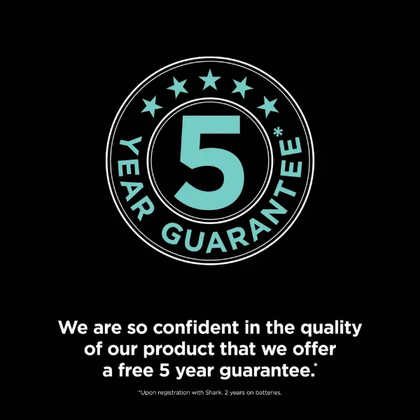 Shark IA3241UKT Phoenix AED Cordless Vacuum - Black_5 year guarantee 