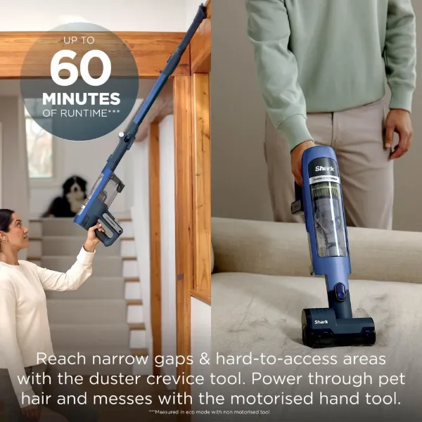 Shark IA3241UKT Phoenix AED Cordless Vacuum - Black_run time