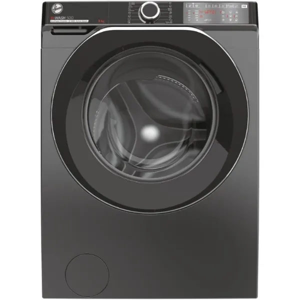 Hoover HWB 49AMBCR/1-80 Washing Machine, 9kg, 1400 Spin, Grey, A Rated_main