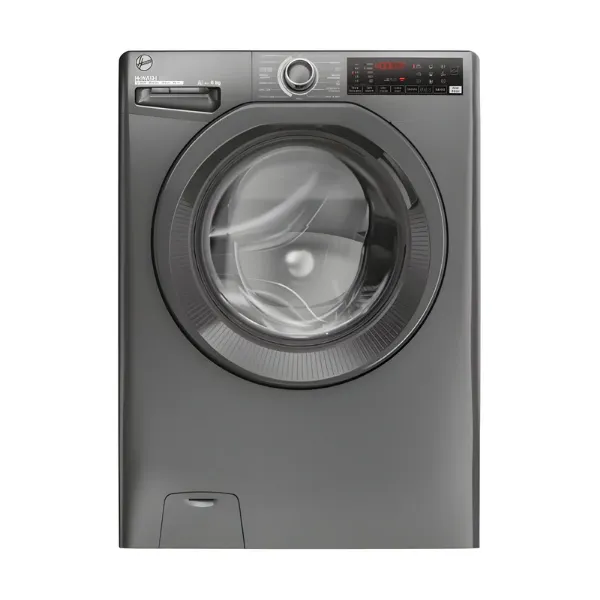 Hoover H3WPS486TMRR6-80 H-Wash 350 8kg 1400rpm A Rated Freestanding Washing Machine - Graphite_main