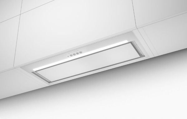 Faber Inca Lux 3.0 EVO X 52cm White Integrated Canopy Cooker Hood_front