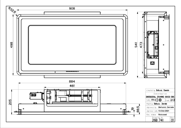 Faber High-Light 2.0 KL X 91cm Ceiling Cooker Hood_diagram