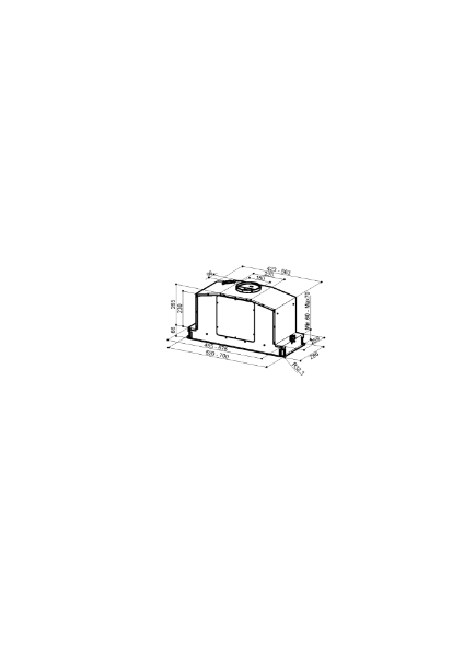 Faber In-Light EV8P X A52 52cm Cooker Hood_dimensions