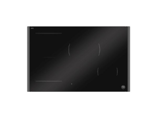 Bertazzoni P784I1M30CP Modern Series 78cm 4 Zone Induction Hob in Black with Carbon Trim