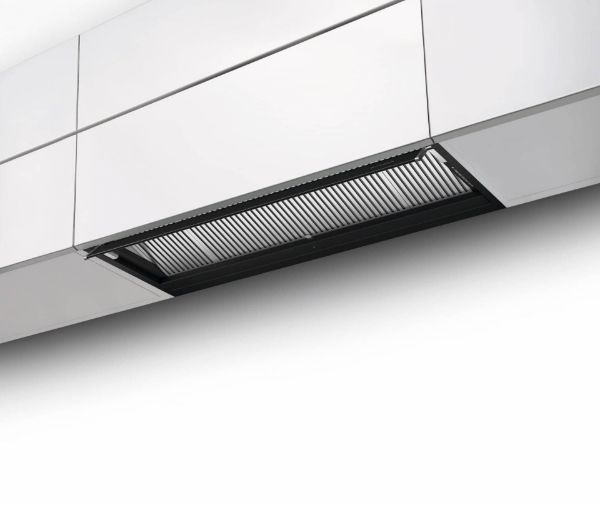 Faber In-Nova Zero Drip Lite A90 90cm Black Integrated Cooker Hood_installed