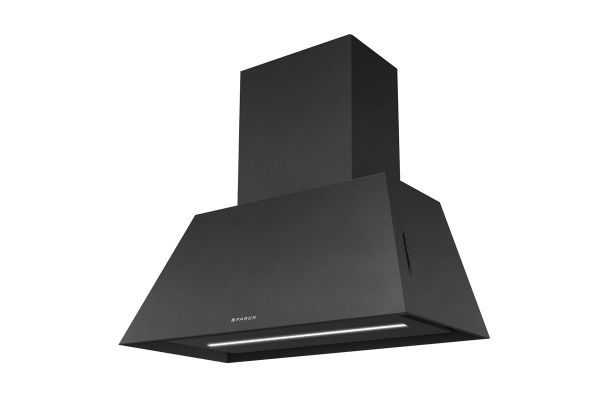 Faber Chloé EV8P A70 70cm Dark Grey Matt Wall Mounted Cooker Hood_chimney