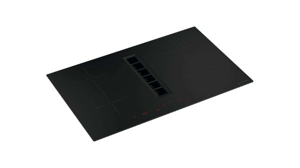 Faber Galileo Flow A830 Ducted Only Black Glass Vented Induction Hob_front