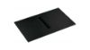 Faber Galileo Flow F830 Recirculating Only Black Glass Vented Induction Hob_front
