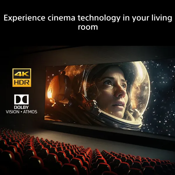 Sony K65S25M2PB.UKA 65" 4K BRAVIA 2 II Direct LED Google TV_cinema technology