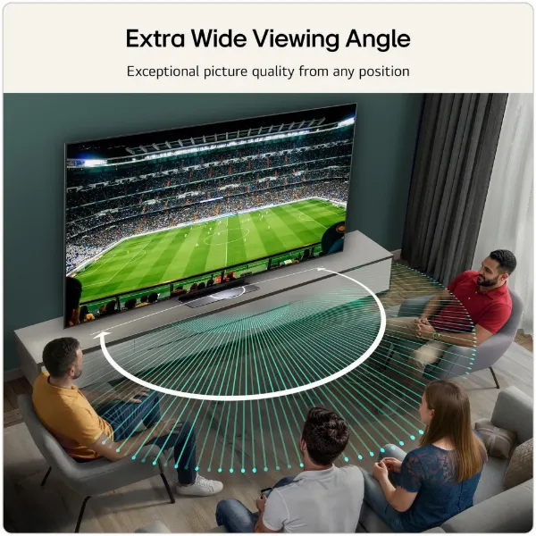 LG OLED83C66LB.AEK 83" 4K OLED Smart TV _viewing angle