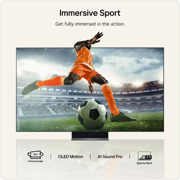 LG OLED83C66LB.AEK 83" 4K OLED Smart TV _sports