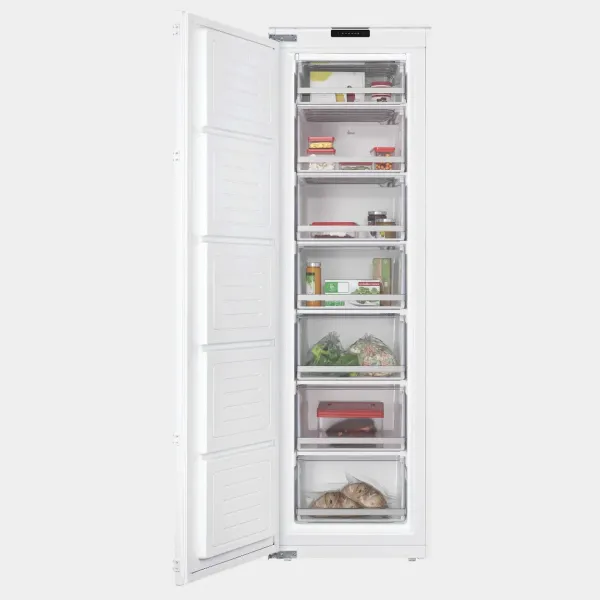 Hoover HOUS518EWK Upright Integrated Freezer - White - 204L_main