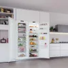 Hoover HOUS518EWK Upright Integrated Freezer - White - 204L_view