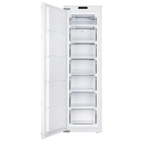 Hoover HOUS518EWK Upright Integrated Freezer - White - 204L_empty