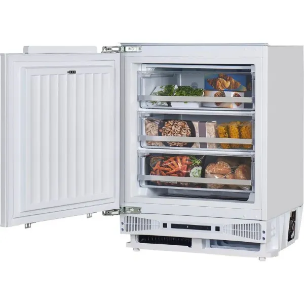 Hoover WCKUSE68EWK White Integrated Undercounter Freezer - 95L - E Energy_main