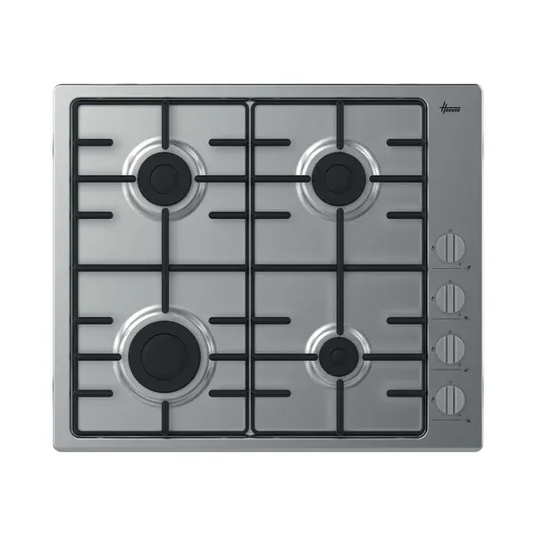 Hoover HHW6LK3X H-Hob 300 Gas Hob - Stainless Steel - 4 Burners_main