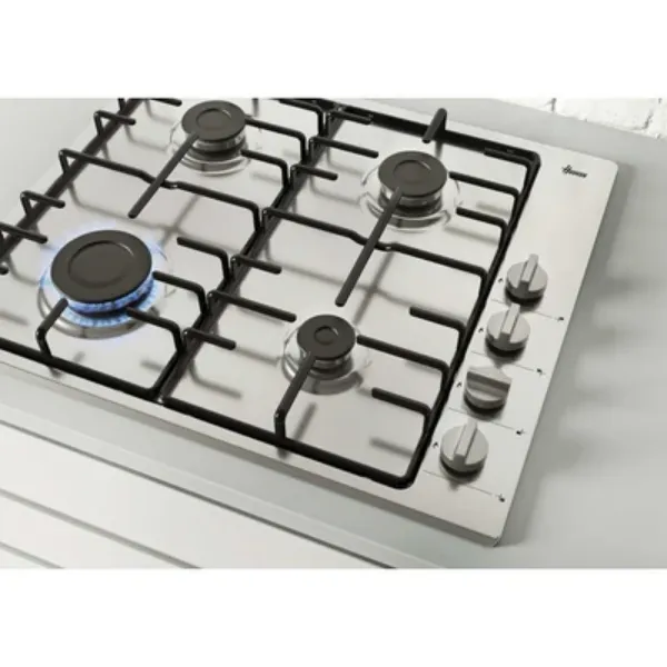 Hoover HHW6LK3X H-Hob 300 Gas Hob - Stainless Steel - 4 Burners_side