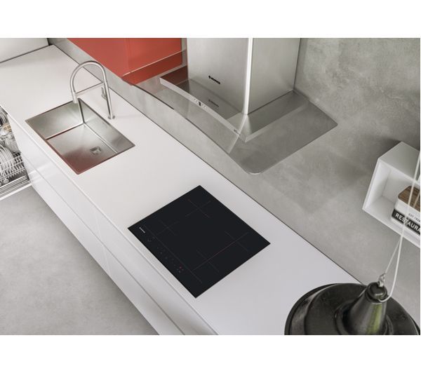 Hoover HH64DBB3P H-HOB 500 59 cm Electric Ceramic Hob - Black_view
