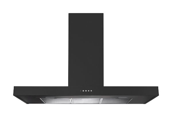 Rangemaster 134760 90cm Flat Cooker Hood in Slate and Chrome - UHDF90SL/_main