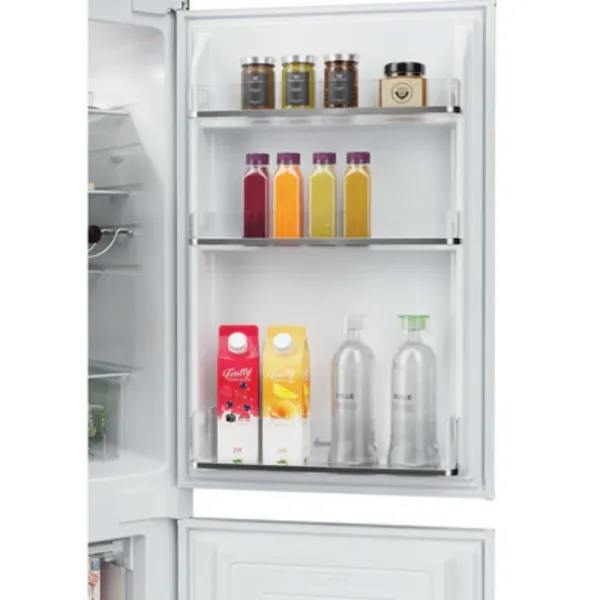 Hoover HOB50S518EK Combi Integrated Fridge Freezer - White - 233L_drinks