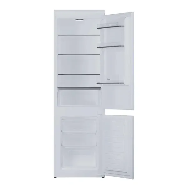 Hoover HOBBML18EK H-Fridge 300 Integrated Fridge Freezer - White - 250L_open