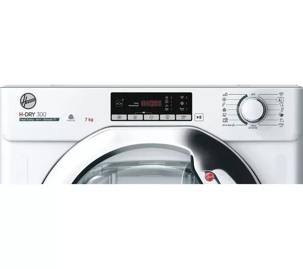 Hoover BATD H7A2TCE-80 Integrated WiFi-enabled 7 kg Heat Pump Tumble Dryer_detail