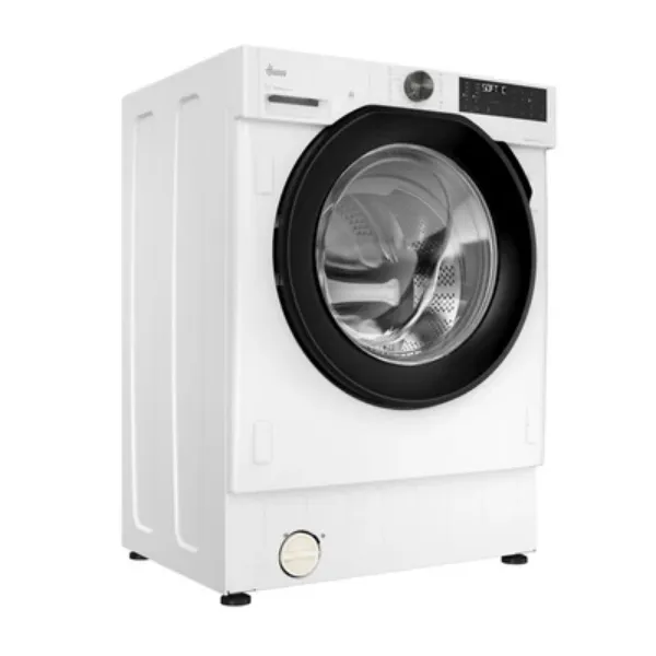 Hoover BH4S496M6D9-80 H-Wash & Dry 400 Integrated Washer Dryer - White - 6/9KG_side