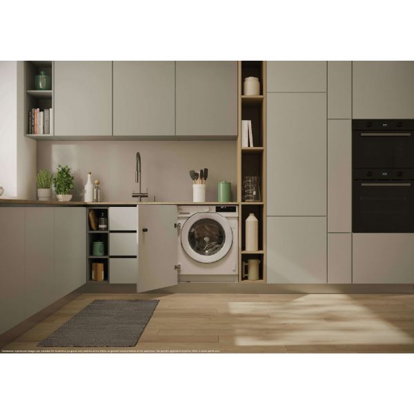 Hoover BH4S49M6D9J-80 9kg Fully Integrated Washing Machine 1400rpm_view