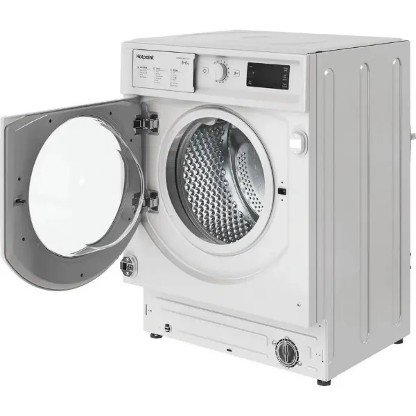 Hotpoint BIWDHG861485 8kg/6kg 1400 Spin Integrated Washer Dryer - White_open