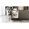 Hotpoint BIWDHG861485 8kg/6kg 1400 Spin Integrated Washer Dryer - White_in use