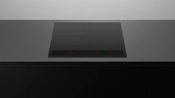 Fisher & Paykel CI604ZZDTB5 4 Zone Induction Hob - Black_front