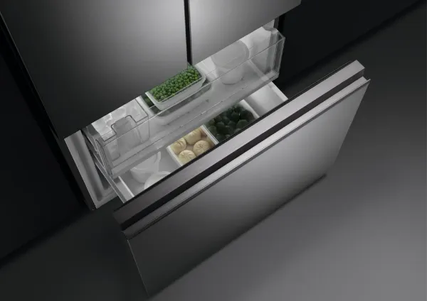 Fisher & Paykel RF505ANUX1 Adaptive French Door, Refrigerator Freezer - Stainless Steel_open