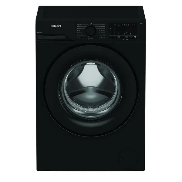 Hotpoint H 101B ANTI STAIN UK 10kg 1400 Spin Washing Machine - Black