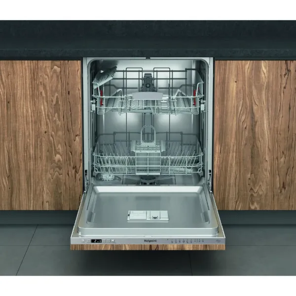 Hotpoint HP2IFC14BN6UK Integrated Dishwasher with ActiveDry - 14 Place Settings