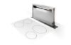 Faber Fabula Plus EV8+ BK A90 90cm White/Stainless Steel Downdraft Cooker Hood_front