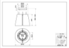 Faber Beat Black Matt 45cm Island Cooker Hood_diagram