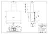 Faber Talika A80 Cross Titanium 80cm Wall Design Cooker Hood_diagram