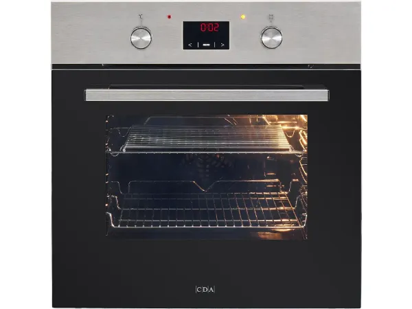 CDA SC020SS Electric Single Oven_Front View