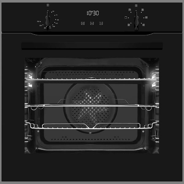 CDA SL200BL Electric Single Oven_Front View