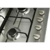 CDA HG6151SS 4 Zone Gas Hob_Control Panel Detail