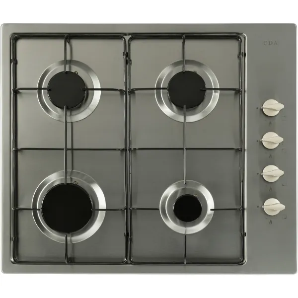 CDA HG6151SS 4 Zone Gas Hob_Top View