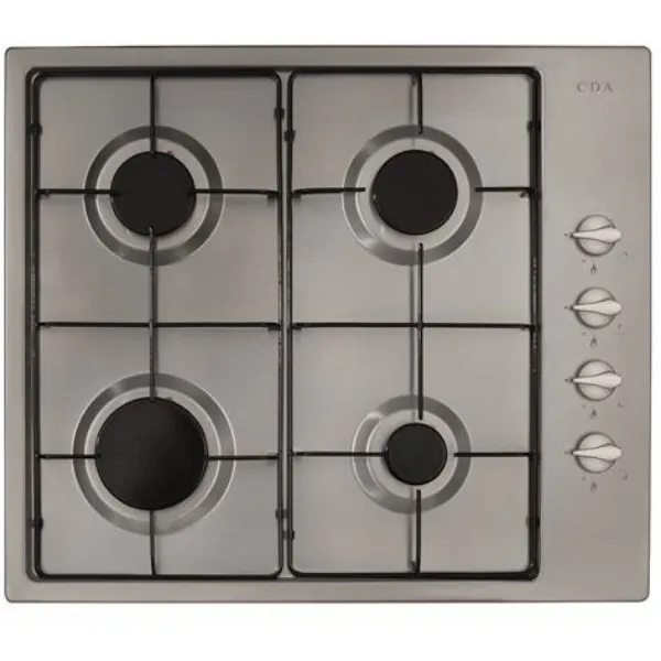 CDA HG6151SS 4 Zone Gas Hob_Top View