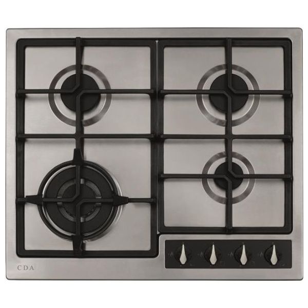 CDA HG6351SS 4 Zone Gas Hob_Top View