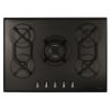 CDA HVG721BL 5 Zone Gas on Glass Hob_Top View