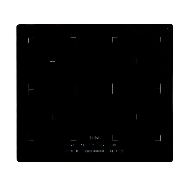CDA HN613FR 4 Zone Induction Hob_Top View