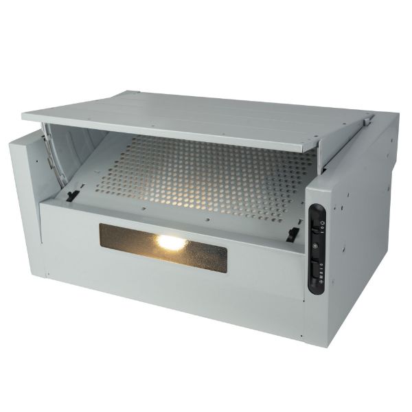 CDA EIN60SI Integrated Cooker Hood_Angled View